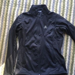 Salomon Windstopper zip up size Small